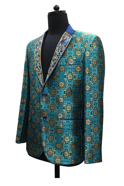 Hand Embroidered Tower Jacket